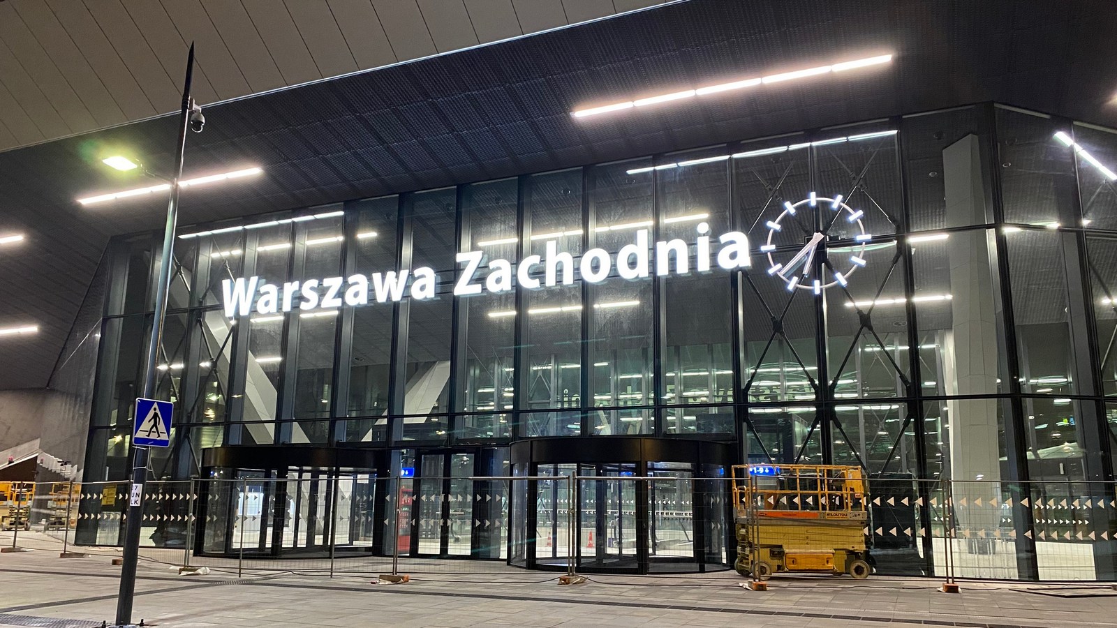 Zegar Warszawa 
Zachodnia